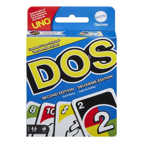 Mattel Jeu de Cartes UNO DOS