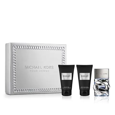 MICHAEL KORS Pour Homme Geschenkset (Parfum 50ml + Aftershave Balsem 50ml + Douche Gel 50ml)