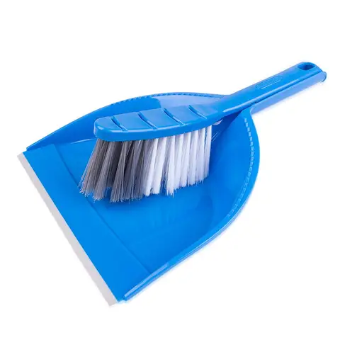 31,5 cm großer Plastik-Kehrschaufel mit 50 mm Höhe/Tiefe, großer Abfallbehälter (wie abgebildet)