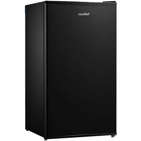Comfee RCD93BL2(E) 49cm Wide Solo Series Retro Under Counter Fridge 93L - Black - E Rated