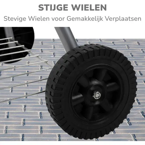 BBQ 18inch lid+handle+ash