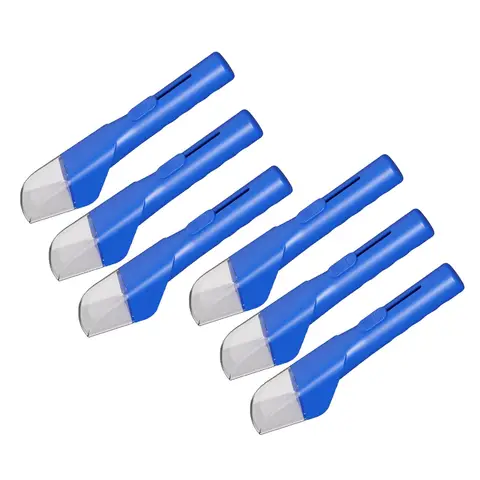 JORDAN&JUDY 6-Pack Blue Insect Traps, Reusable, for Indoor & Outdoor Use