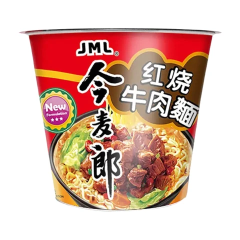 Jinmailang Nouilles au bœuf braisé - 104 g