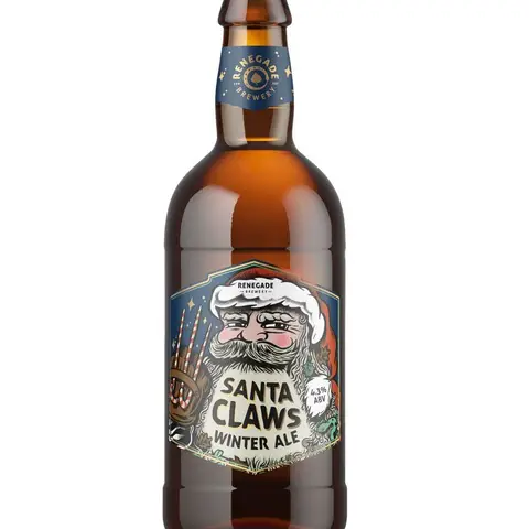 Renegade Brewery Santa Claws Winter Ale 4.3% ABV 500ml