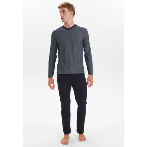 JBS Pyjama Jersey Grau L