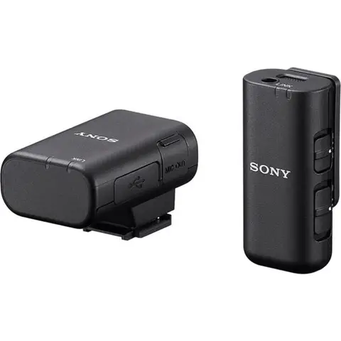 Sony ECM-W3S zwarte microfoon voor digitale camera