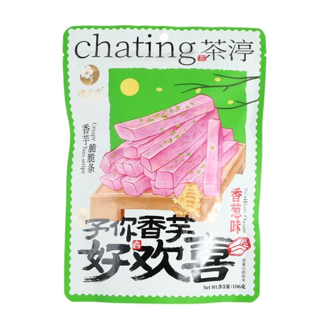 Chaoyouwei Süße Yam-Chips mit Frühlingszwiebel-Geschmack 106g