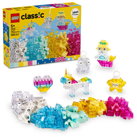 LEGO Classic 11040 Magische transparente Box