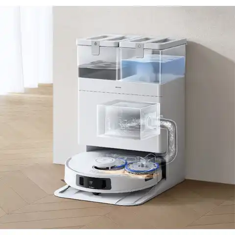 ECOVACS DEEBOT T30C PRO Robot Vacuum & Mop – 12,800Pa Suction, ZeroTangle 2.0, Hot Water Mop Wash, OMNI Station