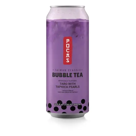 POCAS BUBBLE TEA TARO 490ml