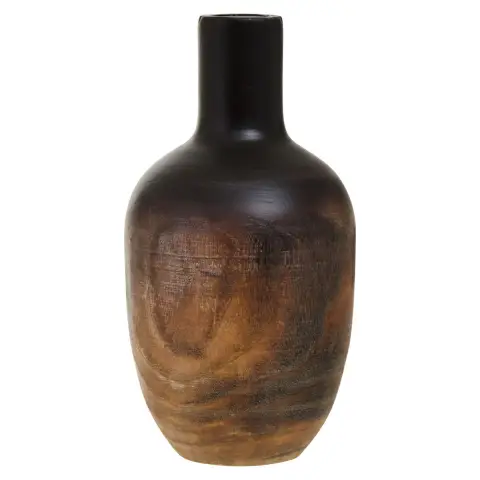 Arlo Large Wooden Ombre Vase