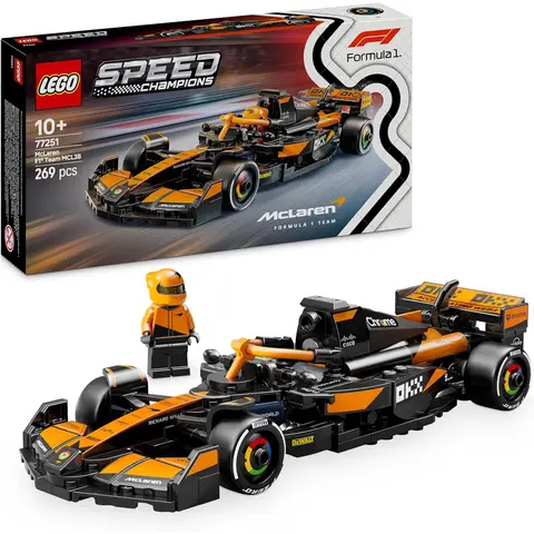 LEGO Speed Champions 77251 McLaren F1 Team MCL38 Rennwagen-Set