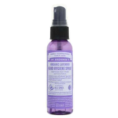 Dr Bronner's Hand Sanitiser - Lavender 60ml