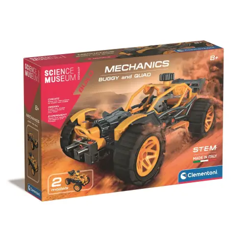 Clementoni Science Museum Mechanics Buggy and Quad