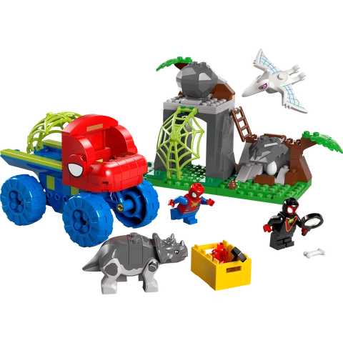 LEGO Marvel 11199 Spidey en zijn geweldige vrienden Team Spidey Dino Crawler Reddingsset