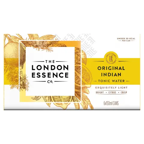 The London Essence Co. Indian Tonic Water 6X150ml Cans