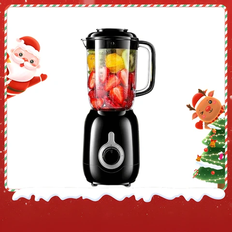 Bear Table Blender LLJ-B12K1 1.2L 500W 2 Speed + Pulse Function 4 Stainless Steel Blades