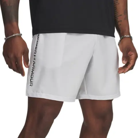 Under Armour Tech Woven Wordmark Men's Shorts - Distant Gray