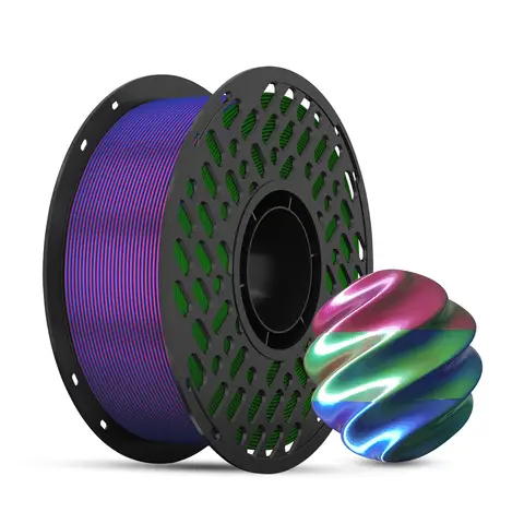 CAILAB 3D-Drucker Filament PLA Silk Dreifarbig - Rot&Grün&Blau