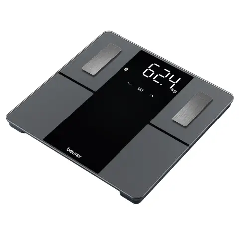 Beurer BF500 Body Analysis Scale, Digital Bathroom Scale with precise full-body analysis with app connection