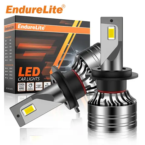 ENdureLite H4 LED Light, 20000LM Brighter ,6000K Cool White Light, High and Low Beam, Efficent Cooling System, Pack of 2