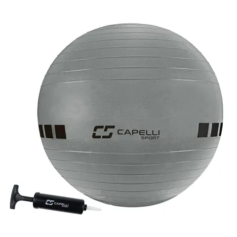 65cm Exercise Ball Exercise Ball Yoga Ball for Fitness， Balance， Stability， or Pregnancy， Gym Ball for Core Workout， Physical Therapy， Yoga Ball Chair for Office， Anti-Slip Anti-Burst