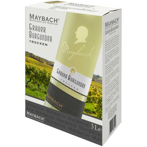 MAYBACH Pinot Gris Trockener Weißwein, 3L
