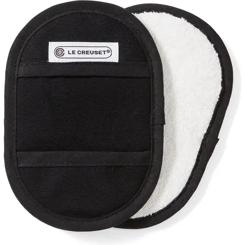 Le Creuset Handgreepbeschermers Set van 2 18x12,5cm zwart