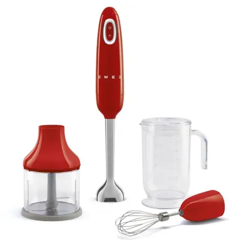 SMEG Staafmixer HBF03RDEU, Rood