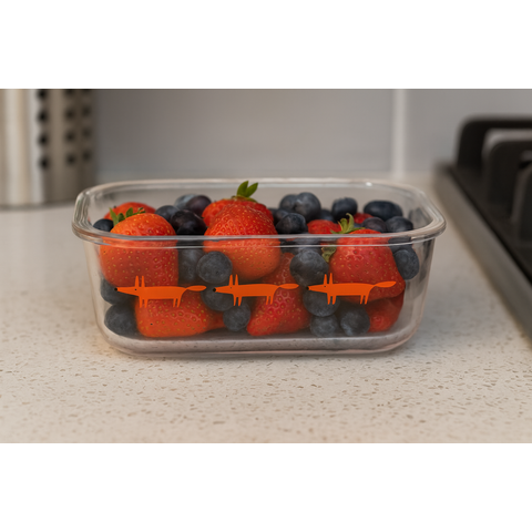 Scion by Dexam Mr Fox 1520ml Large Rectangular Glass Storage Dish