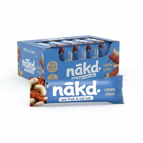 Nakd Cashew Cookie Bar 18 x 35g
