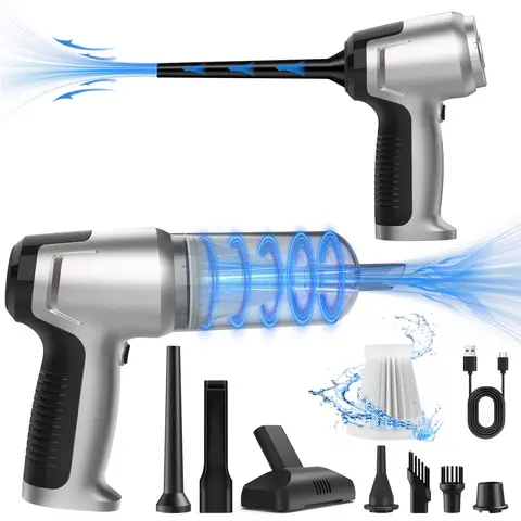 [Summer Deals - ￡19.99 with Next-Day Delivery] OMESER T98A Car Vacuum Cleaner Strong Suction Cleaning Mini Machine Wireless Portable Handhled Blower Machine 95000PA Strong Suction Handheld Mini Cleaner High Power Blower for Car Home