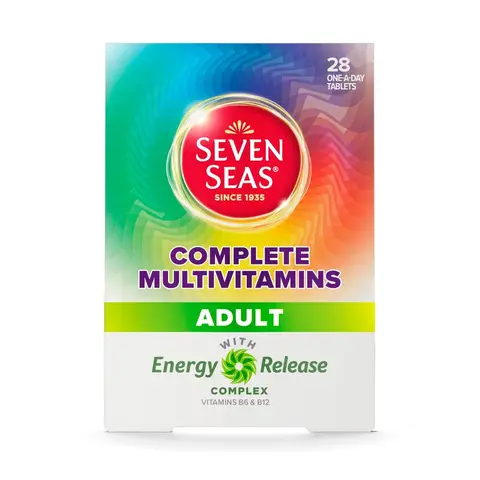 Seven Seas Complete Multivitamin Daily Wellness Support Tablets for Adults - 28 Tablets