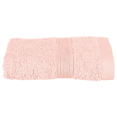 Serviette pour les mains rose 30x50