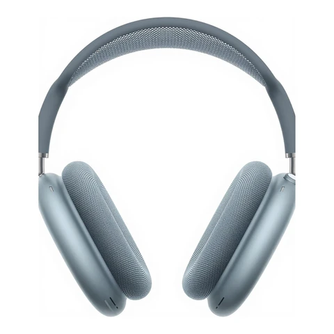 Apple AirPods Max kabellose Kopfhörer, Pro-Level Aktiver Geräuschunterdrückung, Transparenzmodus, personalisiertes 3D Audio, USB-C-Ladecase – Blau