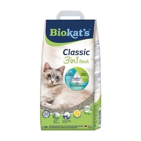 Biokat's Litière fraîche pour chat - 10 L