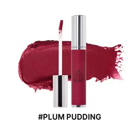 3CE 柔雾唇泥  #PLUM PUDDING 李子布丁 4g