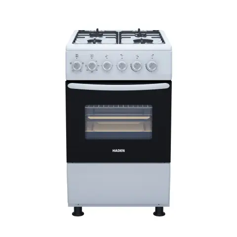 Haden HG51SW 50cm Gas Cooker With Single Oven, White, A Rated
