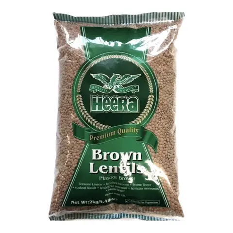 Heera Brown Lentils 2kg