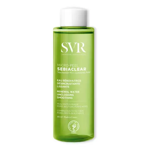 SVR Sebiaclear Micro-Peel Eau lissante et régénérante 150 ml