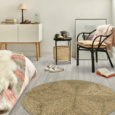 Likewise Rug Seagrass Star Round D: 150cm