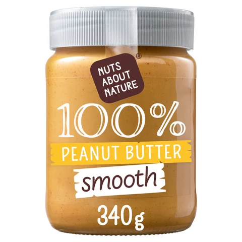 Nuts About Nature 100% Peanut Butter Smooth 340g