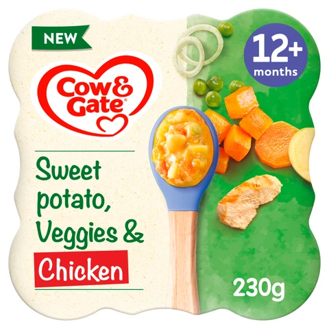 Cow & Gate Sweet Potato, Veggies & Chicken 12+ Months 230g