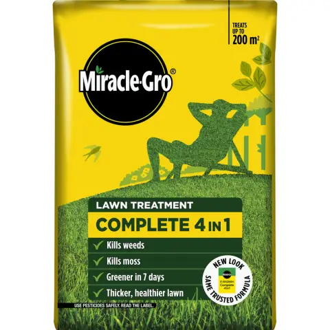Miracle Gro Complete 4 in 1 Lawn Treatment 200m2