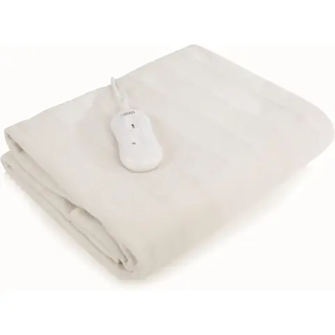 Carmen C81192 Single Heated Under Blanket with Overheat Protection, 40W, 120 x 60cm, White