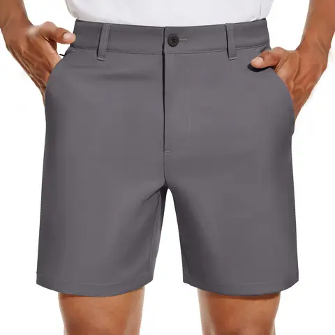 PULI Mens Golf Shorts 0584 Dark  grey32
