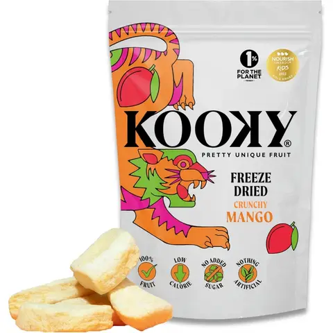 Kooky Freeze Dried Mango Family Sharing Bag 92g
