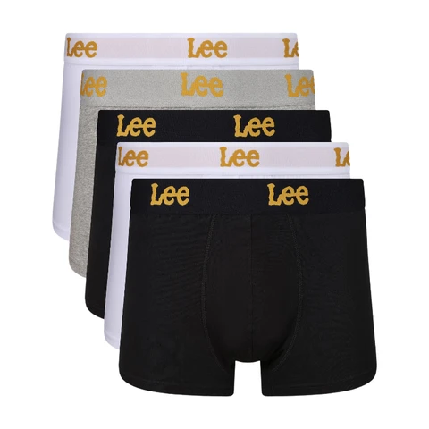 Joma boxershorts Innes - zwart/wit/grijs gemêleerd - Maat S