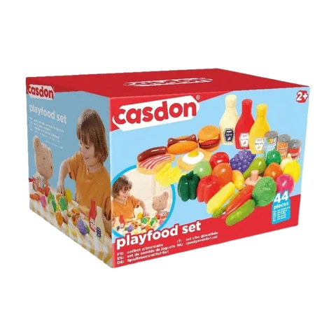 Casdon 44 Piece Play Food Set