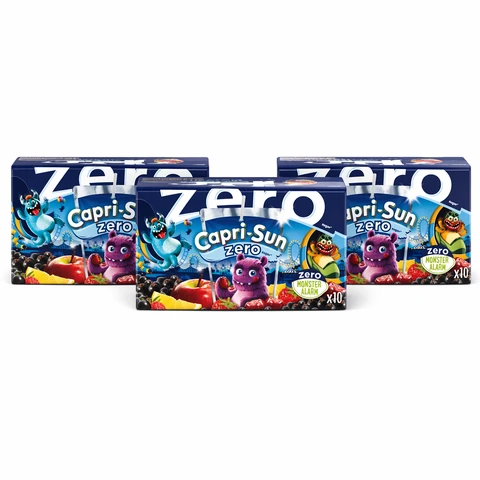 Capri-Sun Monster Alarm Zero Sugar – 3 x 10 x 0,2 L